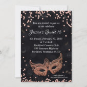 Masquerade Invitation Kaart (Voorkant)