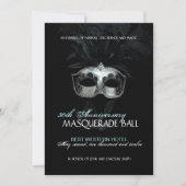 Masquerade Invitation Kaart (Voorkant)