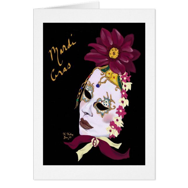 Masquerade-kaart (Voorkant)