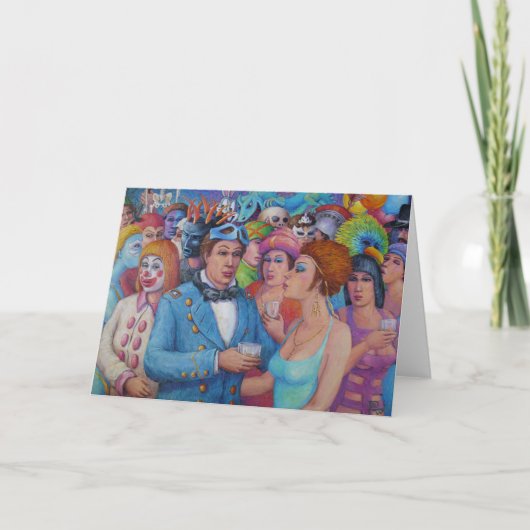 Masquerade Kaart (Voorkant)