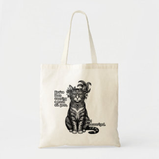 Masquerade Kat Tote Bag