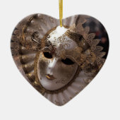 Masquerade Keramisch Ornament (Voorkant)