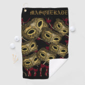 MASQUERADE KUNST    GOLFHANDDOEK (Insitu)