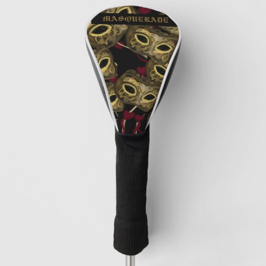 MASQUERADE KUNST      GOLFHEADCOVER (Voorkant)