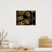 MASQUERADE KUNST   POSTER (Keuken)