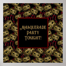 MASQUERADE KUNST    POSTER