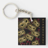 MASQUERADE KUNST    SLEUTELHANGER (voorkant)