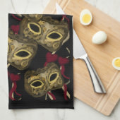 MASQUERADE KUNST     THEEDOEK (Quarter Fold)