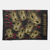 MASQUERADE KUNST     THEEDOEK (Horizontaal)