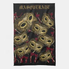 MASQUERADE KUNST     THEEDOEK