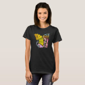 Masquerade Lady T-shirt voor dames (Voorkant volledig)