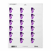 Masquerade Mailing Labels (Full Sheet)