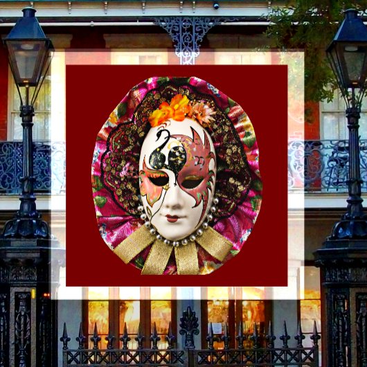 Masquerade, Mardi Gras-masker Magneet