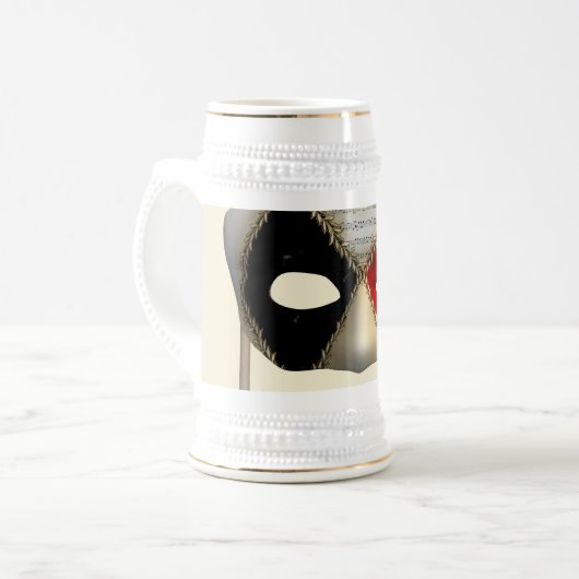 Masquerade Mask Bierpul (Voorkant links)