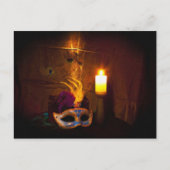 Masquerade Mask Briefkaart (Voorkant)