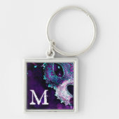 Masquerade Mask Costume Halloween Mardi Sleutelhan Sleutelhanger (Voorkant)