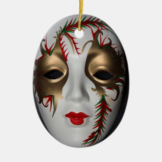 Masquerade Mask Ornament (Voorkant)