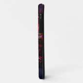 Masquerade masker Beauty zwart paarse roze Case-Mate iPhone Case (Achterkant/links)