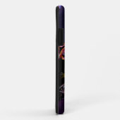 Masquerade masker Beauty zwart paarse roze Case-Mate iPhone Case (Achterkant/rechts)