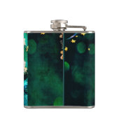 Masquerade Masker Costume Monogram Whiskey Flask Heupfles (Achterkant)