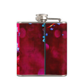 Masquerade Masker Costume Monogram Whiskey Flask Heupfles (Achterkant)