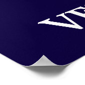 Masquerade masker Venetiaanse gemaskerde bal Poster (Hoek)