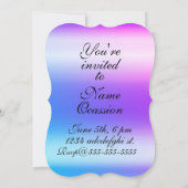 Masquerade masker Victoriaans elegante gothic Kaart (Achterkant)