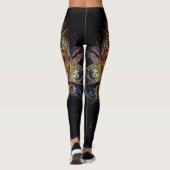 Masquerade masker Victoriaans elegante gothic Leggings (Achterkant)