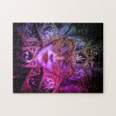 Masquerade masker Victoriaans elegante gothic Legpuzzel (Horizontaal)