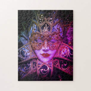 Masquerade masker Victoriaans elegante gothic Legpuzzel