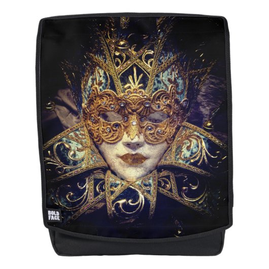 Masquerade masker Victoriaans elegante gothic Rugtassen (Voorkant)