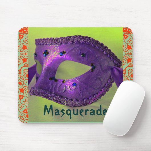 "Masquerade" Mousepad —  Muismat (Met muis)
