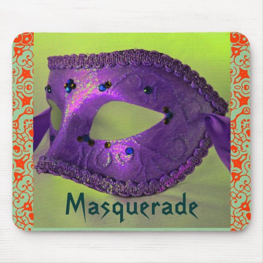 "Masquerade" Mousepad —  Muismat (Voorkant)