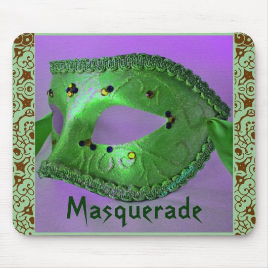 "Masquerade" Mousepad —  Muismat (Voorkant)