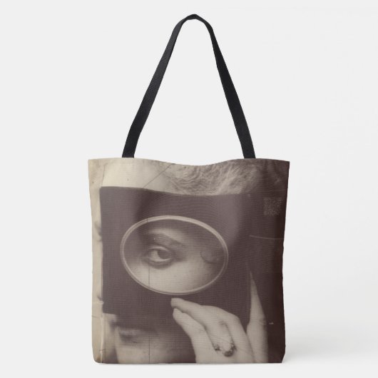 Masquerade Mysterie Tote Bag (Achterkant)