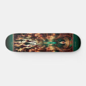 "Masquerade Mystique: Victoriaans Ball Skateboard  (Horizontaal)