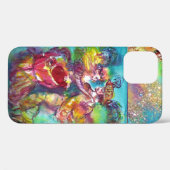 MASQUERADE NACHT/CARNIVAL DANCE MONOGRAM Case-Mate iPhone CASE (Achterkant (horizontaal))