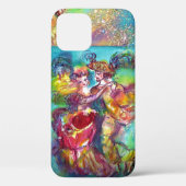 MASQUERADE NACHT/CARNIVAL DANCE MONOGRAM Case-Mate iPhone CASE (Achterkant)