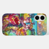 MASQUERADE NACHT/CARNIVAL DANCE MONOGRAM Case-Mate iPhone CASE (Achterkant (horizontaal))