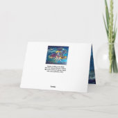 MASQUERADE NACHT DANCING AND MUSIC Valentijnsdag Feestdagen Kaart (Achterkant)