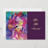 MASQUERADE NACHT FEestJE Kaart (Voorkant)