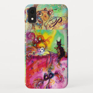 MASQUERADE NACHT / LADY MET ZWARTE CAT-MONOGRAM Case-Mate iPhone CASE