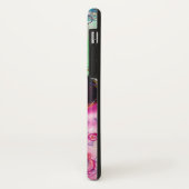 MASQUERADE NACHT / LADY MET ZWARTE CAT-MONOGRAM Case-Mate iPhone CASE (Achterkant/links)