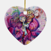 MASQUERADE NACHT / MUSICAL CLOED KERAMISCH ORNAMENT (Achterkant)