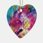 MASQUERADE NACHT / MUSICAL CLOED KERAMISCH ORNAMENT (Links)