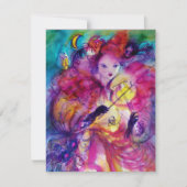 MASQUERADE NACHT PARTIJ KAART (Voorkant)