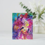 MASQUERADE NACHT PARTIJ KAART (Staand voorkant)