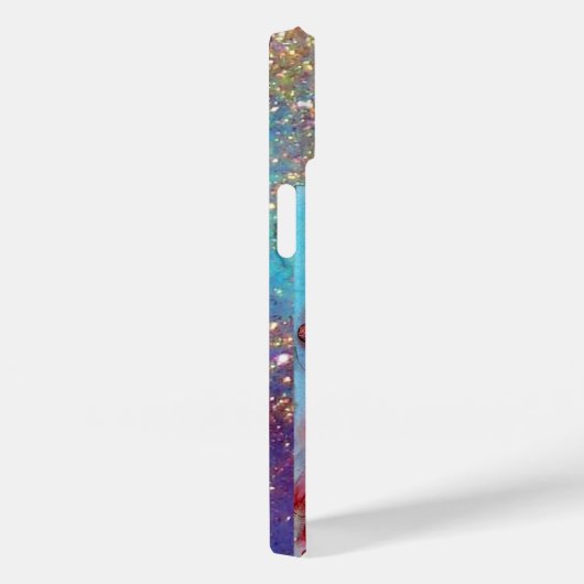 MASQUERADE NACHT/RED YELLOW JESTER MONOGRAM Case-Mate iPhone CASE (Achterkant / Rechts)