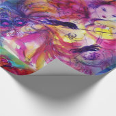 MASQUERADE NACHT / Venetiaans carnaval Cadeaupapier (Hoek)