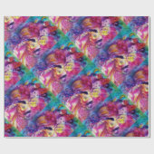 MASQUERADE NACHT / Venetiaans carnaval Cadeaupapier (Vlak)